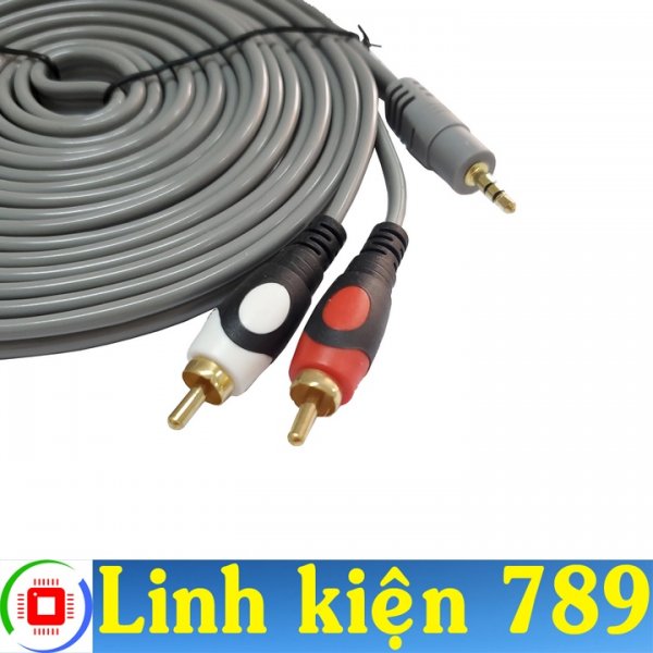 Dây Jack 3.5mm sang AV bông sen 5m